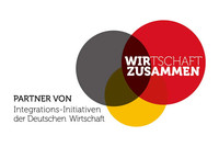 Logoabbildung "Wir zusammen" von der Integrations-Initiative der deutschen Wirtschaft
